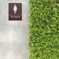thumbnail image 4 of Hotel Self-adhesive Toilet Sign Plastic Restroom Door Sign Toilet Sign Board, 4 of 8