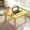 Yellow, variant on Square Coffee Table Modern Wooden Side Table Compact Accent Table Multi-Purpose Furniture for Living Room Bedroom Balcony Tea Table Minimalist Home Decor Furniture Piece