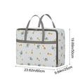 thumbnail image 2 of Ohufall Organisateurs et Rangement de Garde-Robe Épais Robustes Très Grands Sac Fourre-Tout pour Vêtements Sac de Rangement Poignée Renforcée Double Fermeture Éclair Économiseur d'Espace, 2 of 5