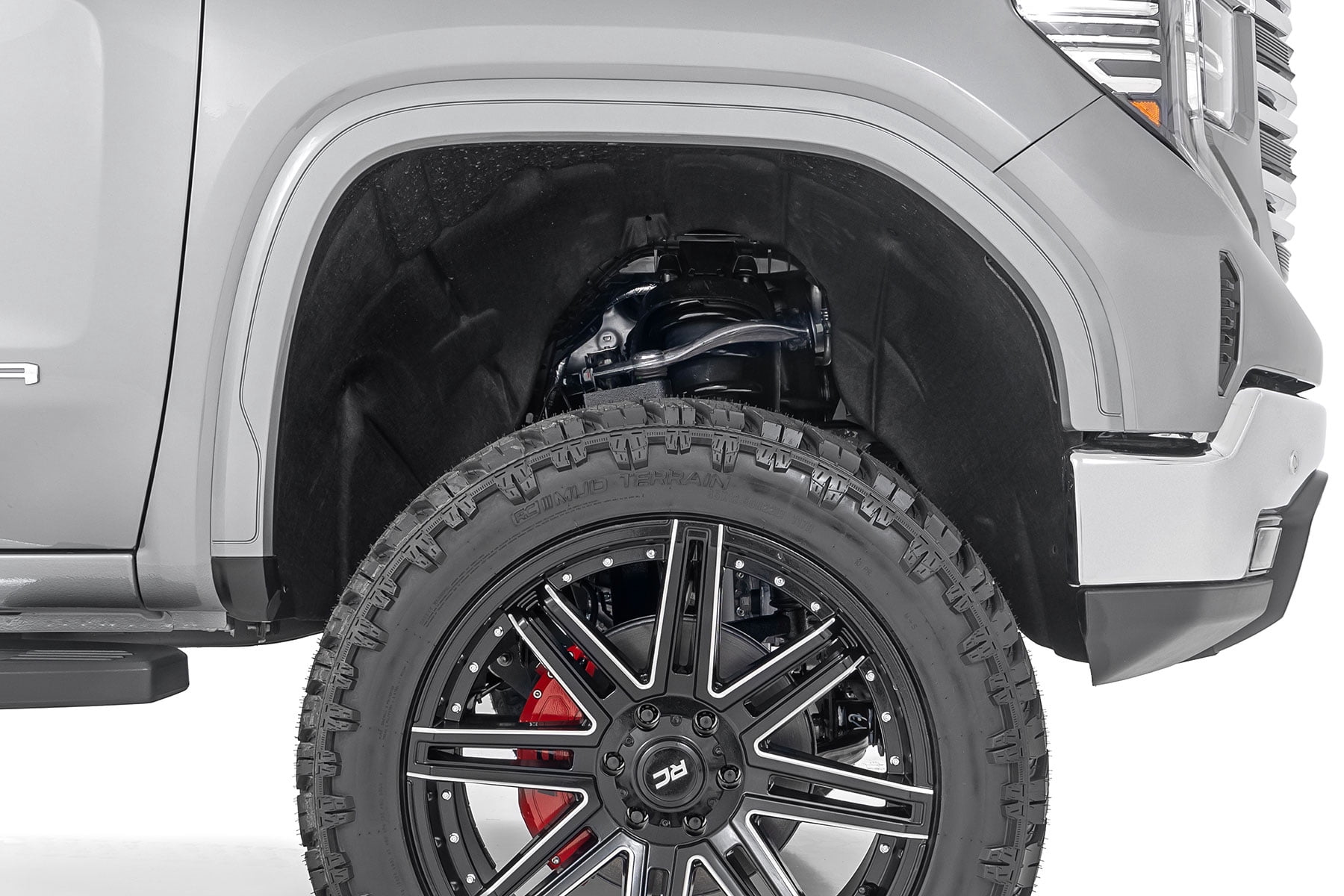 Rough Country Mud Flap Delete for 2019-2026 GMC Sierra 1500 - 13003