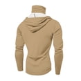 Bbyeadc Men's UPF 50+ Sun Protection Hooded Shirt with Mask Cover Long ...