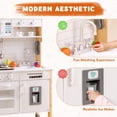 thumbnail image 2 of Play Kitchen PHGLL Play Kitchen para niños de madera con accesorios, 2 of 7
