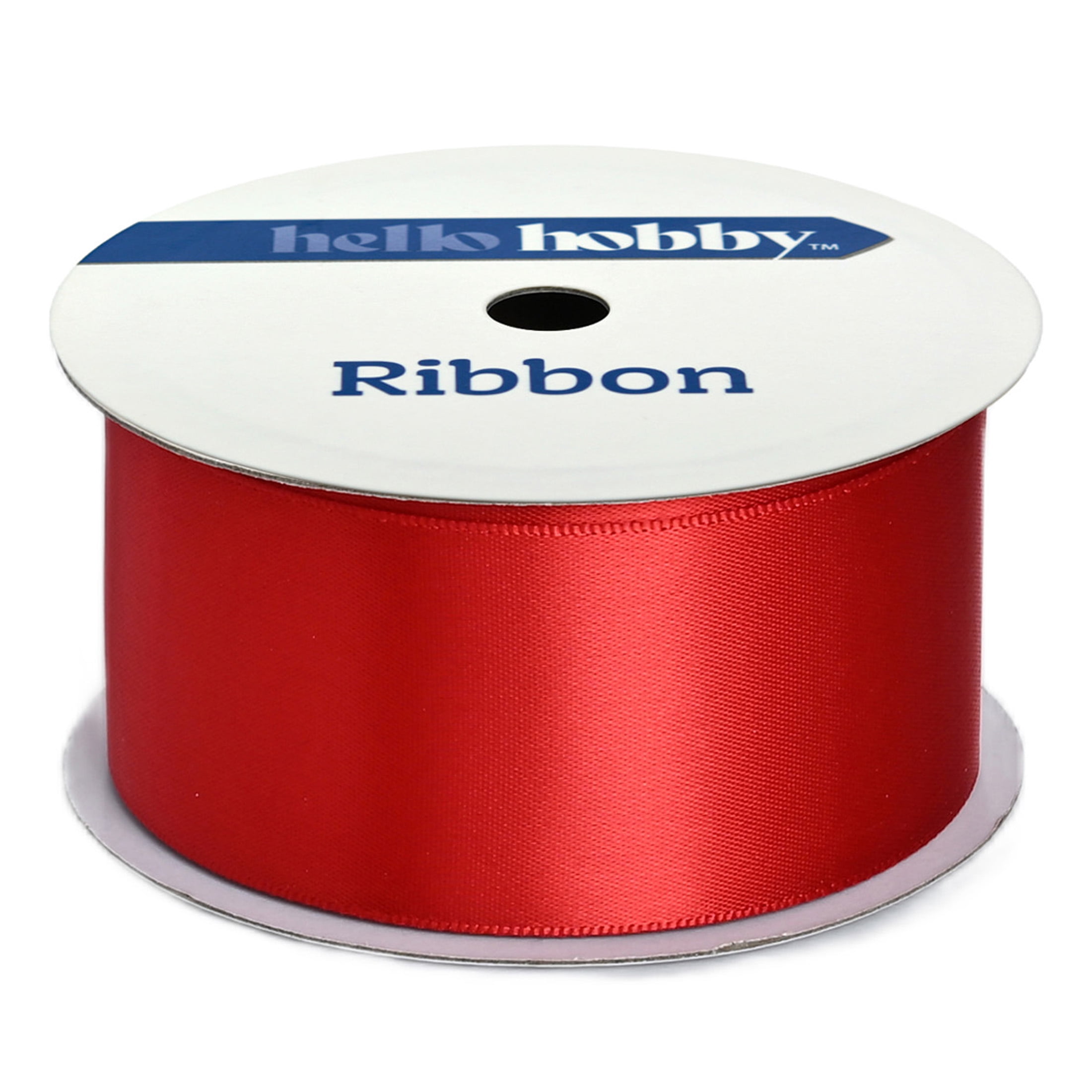 Gwen Studios 7/8" Black Grosgrain Ribbon, 7 Yards