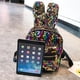 thumbnail image 5 of Lindas mini lentejuelas mochilas mujer niña orejas de conejo bolsos de hombro/colorido 1 Likrtyny Para estrenar, 5 of 6