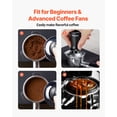 thumbnail image 6 of VEVOR Espresso Tamper 58mm, Spring Loaded Coffee Tamper, 30 lbs Tamper Tool Espresso, Stainless Tamper with Non-Slip Grip, 6 of 9