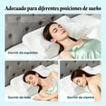 thumbnail image 2 of EDX Almohadas de Descanso en Cama Almohadas de Memory Foam para Aliviar el Dolor de Cuello, Camas Cervicales, Blanco, 2 of 7