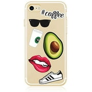 iDecoz Hipster Reusable Vinyl Decal Sticker Sheet For ALL Cell Phones/Cases/iPhone 7/7 Plus / 6/6 Plus / 6S / 6S Plus /