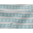 thumbnail image 4 of oneOone Viscose Jersey Teal Blue Fabric Geometric Block Sewing Craft Projects Fabric Prints By Yard 60 Inch Wide, 4 of 5