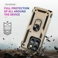 thumbnail image 6 of Decase Compatible with Moto G Stylus 5G (2025) Case+1-Pack Tempered Screen Protector,Military Grade Drop Protection Cover with 360° Rotating Kickstand,Heavy Duty Shockproof Rugged Phone Case,Gold, 6 of 7