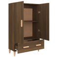 thumbnail image 2 of vidaXL Highboard Brown Oak 70x31x115 cm Engineered Wood, 2 of 5