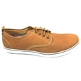 thumbnail image 2 of Polar Fox Men's 30208-Brown Leatherette Round Toe Sneakers, 2 of 6