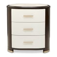 thumbnail image 2 of Paris Chic Wood & Marble Nightstand - Espresso, 2 of 10