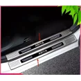 thumbnail image 4 of Para Nissan ARIYA 2022-2023, placa protectora de umbral de maletero con pedal de bienvenida de acero inoxidable, protección antiarañazos, accesorios para coche, 4 of 5
