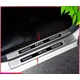 thumbnail image 4 of Para Nissan ARIYA 2022-2023, placa protectora de umbral de maletero con pedal de bienvenida de acero inoxidable, protección antiarañazos, accesorios para coche, 4 of 5
