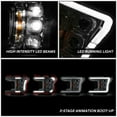 thumbnail image 5 of DNA Motoring for 18-20 F150 Switchback LED Sequential Projector Chrome Headlights, 5 of 11