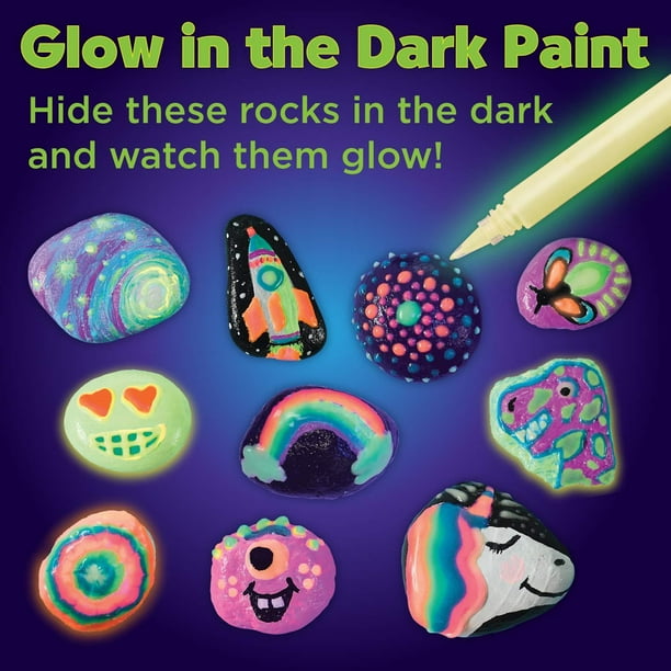 Glow in the dark clearance paint for rocks