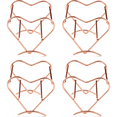 thumbnail image 1 of Soporte para esponja de belleza, soporte para secar esponjas de maquillaje, soporte para exhibición de polvos en forma de huevo, oro rosaforma: 05;, 1 of 5