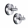 thumbnail image 1 of ZheElen 2pieces Window Mirror Suction Hooks Stylish And Functional Decoration Essential Suction Hooks silver, 1 of 6