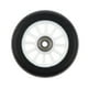 thumbnail image 4 of 1 par de ruedas de PU de 100 mm para patines de velocidad, carrito para kit de patinaje al aire libre Blanco, 4 of 8
