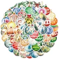 thumbnail image 2 of 10/56Pcs Cute Color Christmas Ball Lamp Stickers Kids Toy Diy Window Refrigerato, 2 of 3