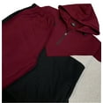 thumbnail image 2 of Men’s 2-Piece Quarter Zip Fleece Hoodie Sports Fleece Sweatsuit Heavy Winter Sweat Jacket & Fleece Pants, 2 of 4