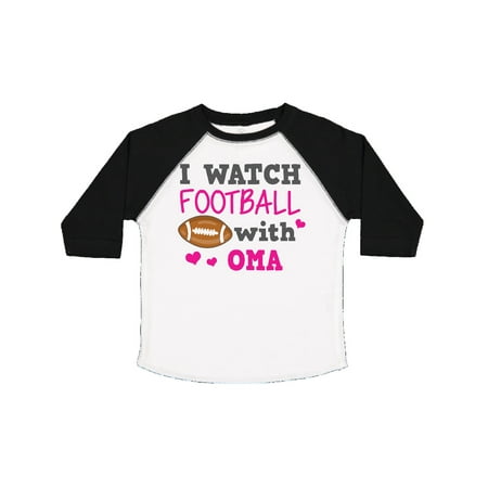 

Inktastic I Watch Football with My Oma Gift Toddler Toddler Girl T-Shirt
