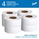 thumbnail image 2 of Papel higiénico Scott Professional de alta capacidad, 2 capas, blanco, 2 of 9