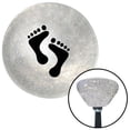 thumbnail image 1 of American Shifter  Black Bare Feet Clear Retro Metal Flake Shift Knob with M16 x 1.5 Insert Shifter, 1 of 1