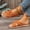 Orange, variant on Slides Women,Womens Slides,Beach,Platform,Wide,Canvas,Orange,6