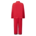 thumbnail image 4 of AIGUR Red Family Christmas Pajamas Matching Sets, Classic Plaid Design Christmas Family Matching Outfits, 4 of 10