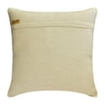 thumbnail image 3 of Pillow Case With Zipper, Beige 14"x14" (35x35 cm) Pillow Covers, Linen Mother of Pearls Throw Pillows For Couch, Geometric Pattern Contemporary Style - Pearlish, 3 of 5