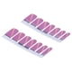 thumbnail image 3 of Pegatinas elegantes para decoración de uñas, 14 Uds., patrón de purpurina, cubierta completa, autoadhesivas, tiras de esmalte de uñas DIY, 3 of 10