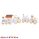 thumbnail image 3 of Adornos navideños de tren de madera, decoración para tarta de Papá Noel, decoración para mesa de fiesta de Año Nuevo, regalos para niños, juguetes, 3 of 5