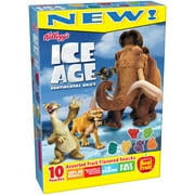 Kellogg's Ice Age Continental Drift Assorted Fruit Flavored Snacks, 10 count