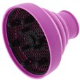 thumbnail image 1 of EeaseMX Difusor de silicona para secador de pelo, retráctil y plegable, respetuoso con el medio ambiente, para peluquerías domésticas (morado), 1 of 8