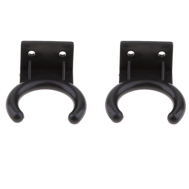 2 Piezas Con Cable Micrófono Karaoke Soporte Gancho Plástico De Montaje