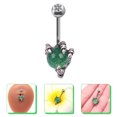 thumbnail image 3 of Claw Charm Belly Button Ring Women Belly Piercing Jewelry Stainless Steel Belly Rings, 3 of 8