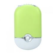 Broco Mini Secador Usb, Mini ventilador porttil de enfriamiento USB Mini Ventilador de Aire Suministros de Extensin de Pestaa Secador de Pegamento(Verde)