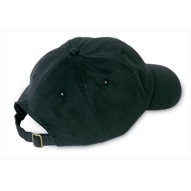 EB101 Essentials Brushed Twill Cap, Black