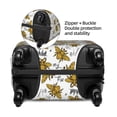 thumbnail image 4 of Bingfone Hohey Bee Golden2 Luggage Cover Washable Suitcase Cover Protector Anti-scratch Suitcase cover Fits 18-32 inch Luggage, 4 of 9