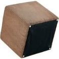 thumbnail image 4 of Meridian Furniture Roy Brown Ottoman/Stool, 4 of 8