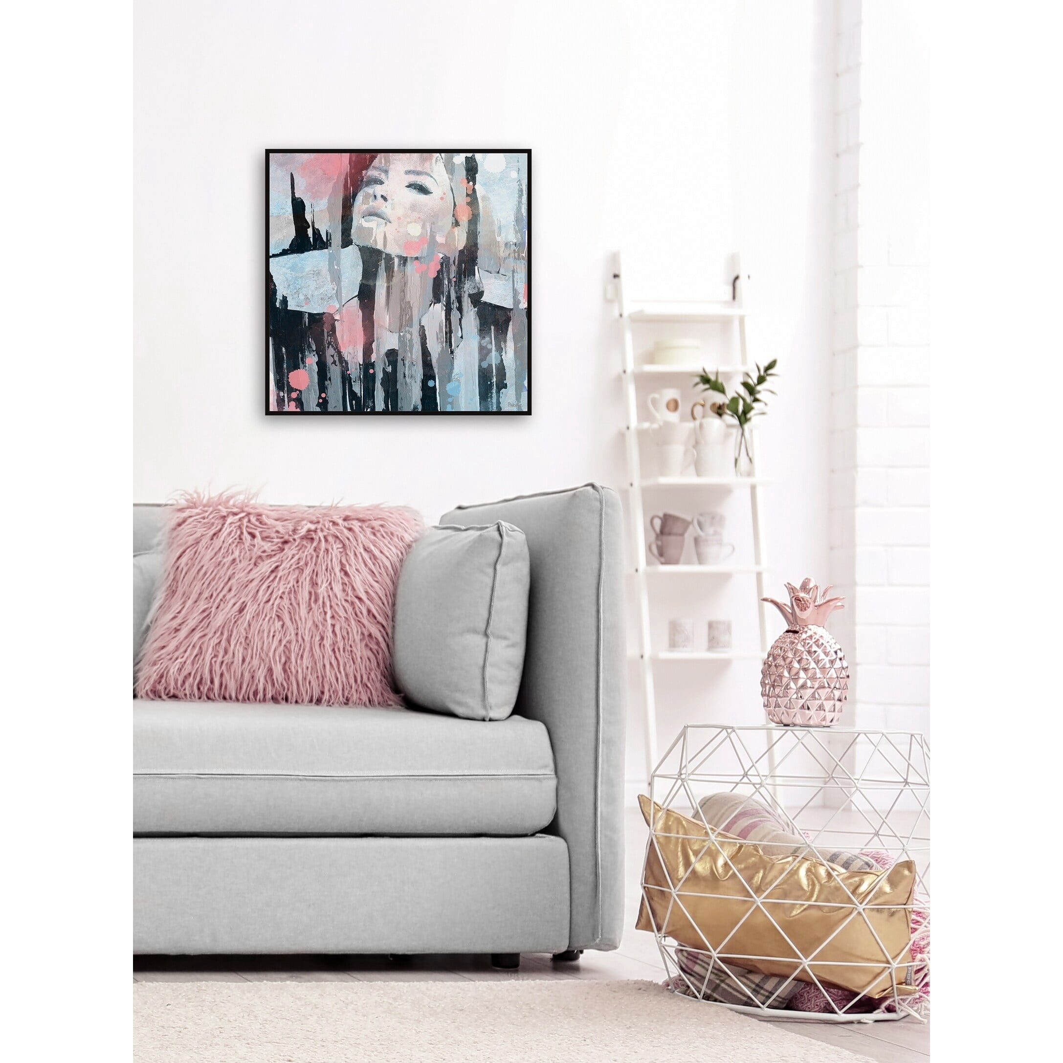 Parvez Taj You Are Gorgeous Floater Framed Canvas Wall Art
