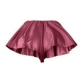 thumbnail image 4 of WMTBSRSW Women's Shapewear Skirt Casual Fashion Flared Pleated A-Line Skater Skirt Shiny Mini Skirts Belly Dance Flared Skirts Rave Disco Skirt, 4 of 5