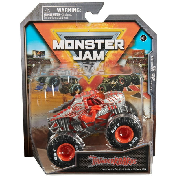 Monster Truck Monster Jam ThunderRoarus 1:64 fundido a presión