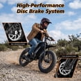 thumbnail image 6 of Helokeep K6-Pro Fat Tire All-Terrain Bike for Adults, 20"x4.0" Fat Tire, 750W Motor, 48V 17.5Ah Removable Battery, Dual Suspension, UL 2849 Certified, 6 of 10