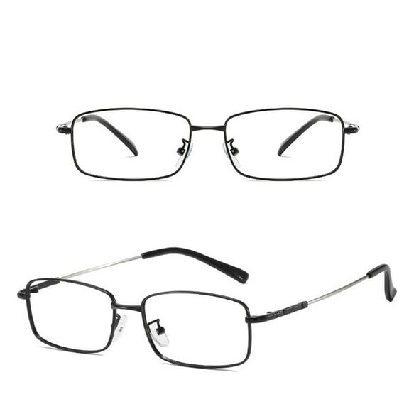 Reading Glasses High Magnification Power 7.0 8.0 Titanium Ultra Clear Men & Women Blue Light Blocking Reader