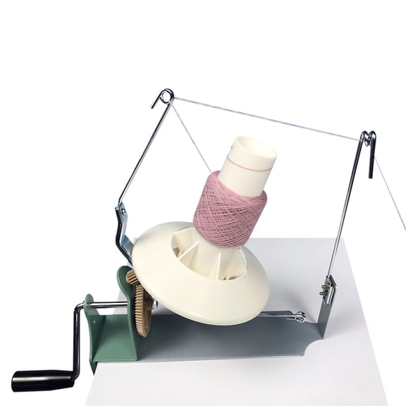Large Yarn Ball Winder | Jumbo Nylon Fiber/Wool/String Ball Winder Hand Operated