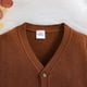 thumbnail image 4 of Gibobby Chamarra niñoNiños Pequeños Bebés Otoño Invierno Camisa De Punto Suéter Chaqueta De Manga Larga Botón Abajo Niños Abrigo Ropa Otoño Outwear(Dolado, 6-12 Meses), 4 of 5