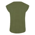 thumbnail image 4 of Zaldita Men's Sleeveless Tank Tops Crewneck Casual Workout Gym Cut Off Muscle Fit T Shirt Army Green M, 4 of 7