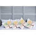 thumbnail image 2 of Ambesonne Watercolor Throw Pillow Cover 4 Pack, Tree Seasons Nature, 16", Multicolor, 2 of 5